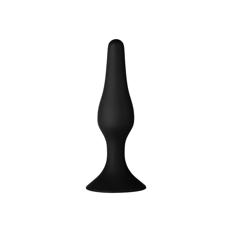 Forto F-11 Lungo Silicone Anal Plug Small Black