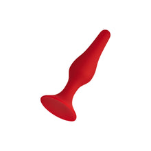 Forto F-11 Lungo Silicone Anal Plug Small Red