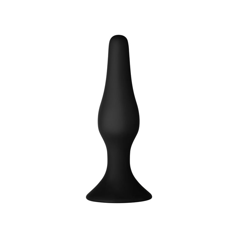 Forto F-11 Lungo Silicone Anal Plug Medium Black