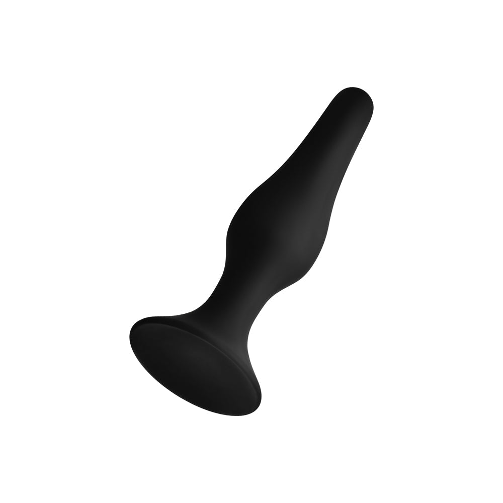 Forto F-11 Lungo Silicone Anal Plug Medium Black