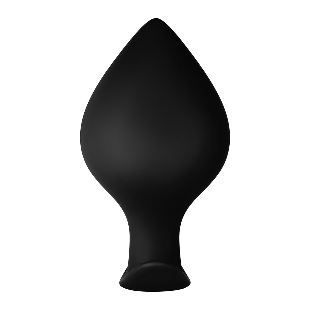 Forto F-63 Rattler Spade Silicone Anal Plug Large Black