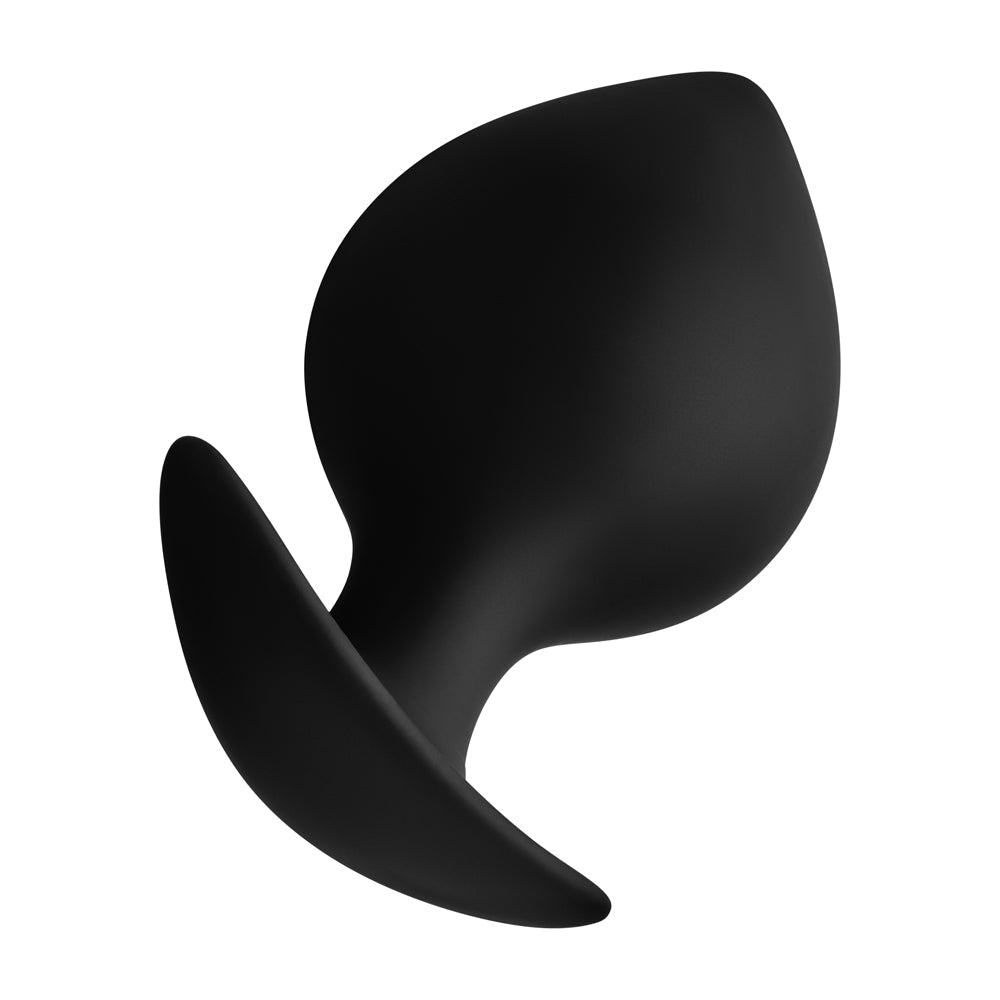 Forto F-63 Rattler Spade Silicone Anal Plug Large Black