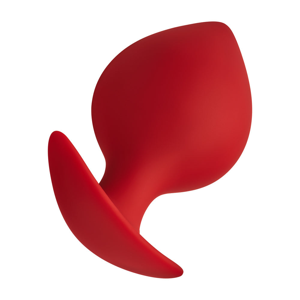 Forto F-63 Rattler Spade Silicone Anal Plug Large Red