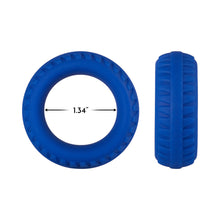 Forto F-12 Liquid Silicone Cockring 35mm Blue