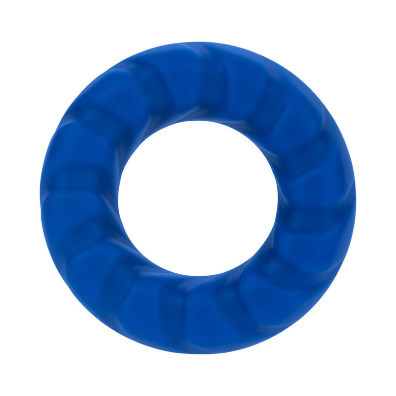 Forto F-25 Liquid Silicone Cockring 23mm Blue