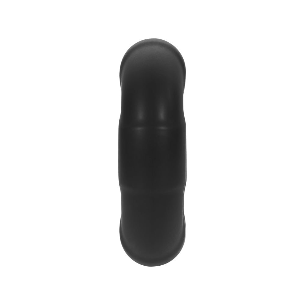 Forto F-33 Liquid Silicone Cockring Medium Black