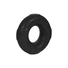 Forto F-33 Liquid Silicone Cockring Small Black