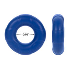 Forto F-33 Liquid Silicone Cockring Large Blue