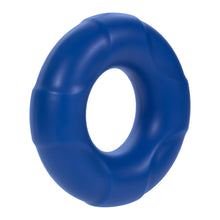 Forto F-33 Liquid Silicone Cockring Large Blue