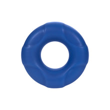 Forto F-33 Liquid Silicone Cockring Small Blue