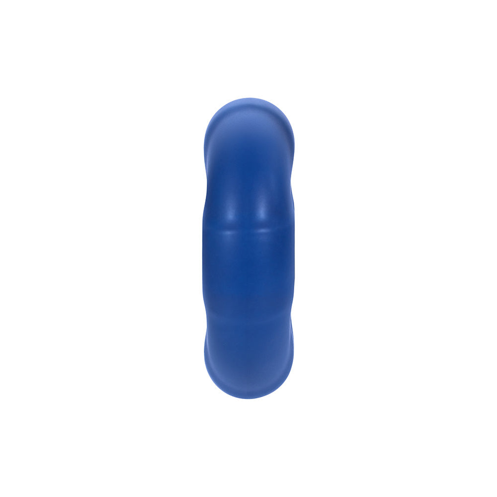Forto F-33 Liquid Silicone Cockring Small Blue