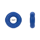 Forto F-33 Liquid Silicone Cockring Small Blue