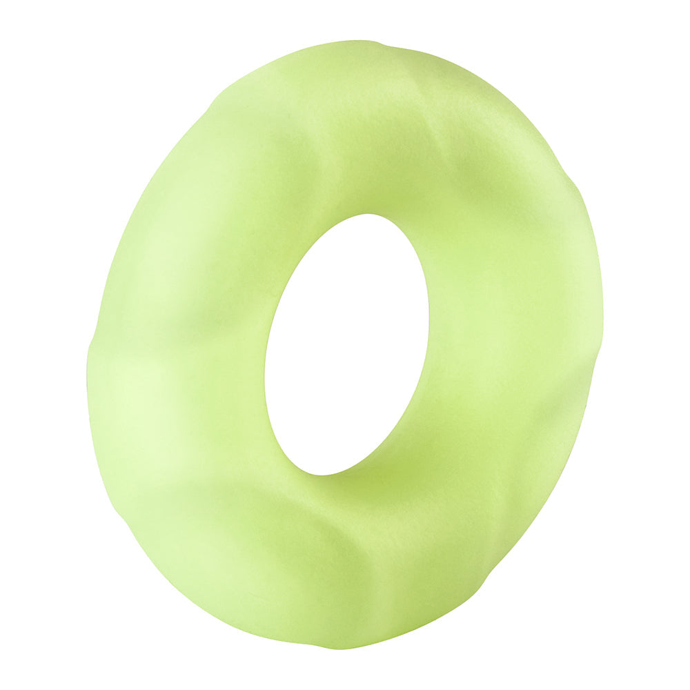 Forto F-33 Liquid Silicone Cockring Large Glow