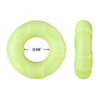 Forto F-33 Liquid Silicone Cockring Large Glow