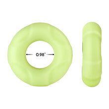 Forto F-33 Liquid Silicone Cockring Large Glow