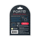 Forto F-33 Liquid Silicone Cockring Large Glow