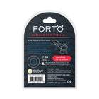 Forto F-33 Liquid Silicone Cockring Small Glow