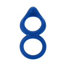 Forto F-88 Liquid Silicone Cock & Ball Ring Blue