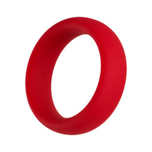 Forto F-64 Wide Liquid Silicone Cockring Medium Red