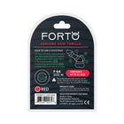 Forto F-64 Wide Liquid Silicone Cockring Medium Red