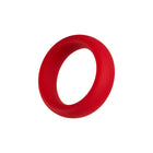 Forto F-64 Wide Liquid Silicone Cockring Small Red