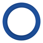 Forto F-64 Wide Liquid Silicone Cockring Large Blue