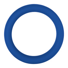 Forto F-64 Wide Liquid Silicone Cockring Large Blue