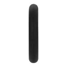 Forto F-61 3-Piece Silicone Cockring Set Black