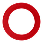 Forto F-61 3-Piece Silicone Cockring Set Red