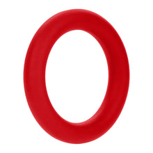 Forto F-61 3-Piece Silicone Cockring Set Red