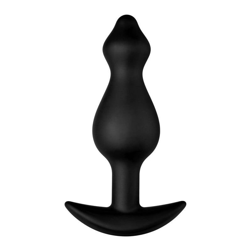 Forto F-78 Pointee Silicone Anal Plug Large Black
