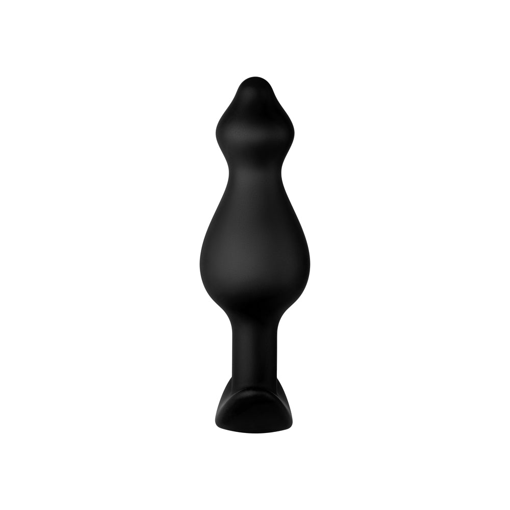 Forto F-78 Pointee Silicone Anal Plug Medium Black