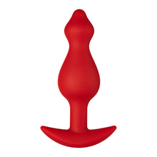 Forto F-78 Pointee Silicone Anal Plug Large Red