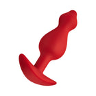 Forto F-78 Pointee Silicone Anal Plug Large Red