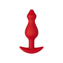 Forto F-78 Pointee Silicone Anal Plug Medium Red