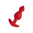 Forto F-78 Pointee Silicone Anal Plug Medium Red