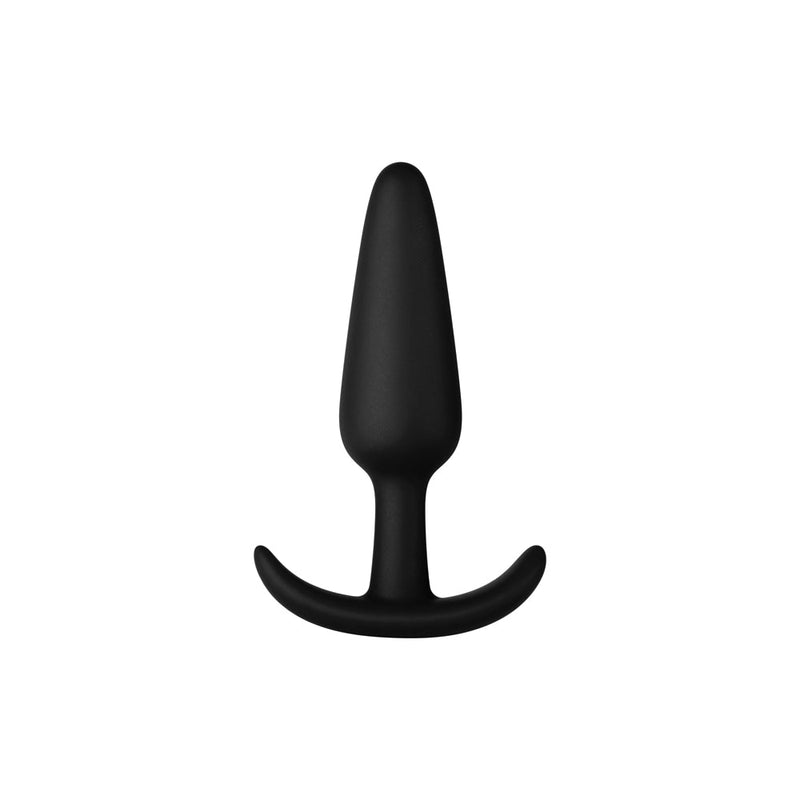 Forto F-31 Silicone Anal Plug Small Black