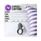 Noje C1.Ring Rechargeable Vibrating Silicone Cockring Slate