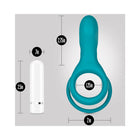 Noje C2.Ring Rechargeable Vibrating Silicone Cockring Juniper