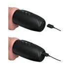 King Cock Plus 6.5 in. Thrusting Cock With Balls Rechargeable Realistic Vibrator Beige