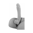 Anal Fantasy Collection Silicone Ass-Gasm Cockring Anal Beads Black
