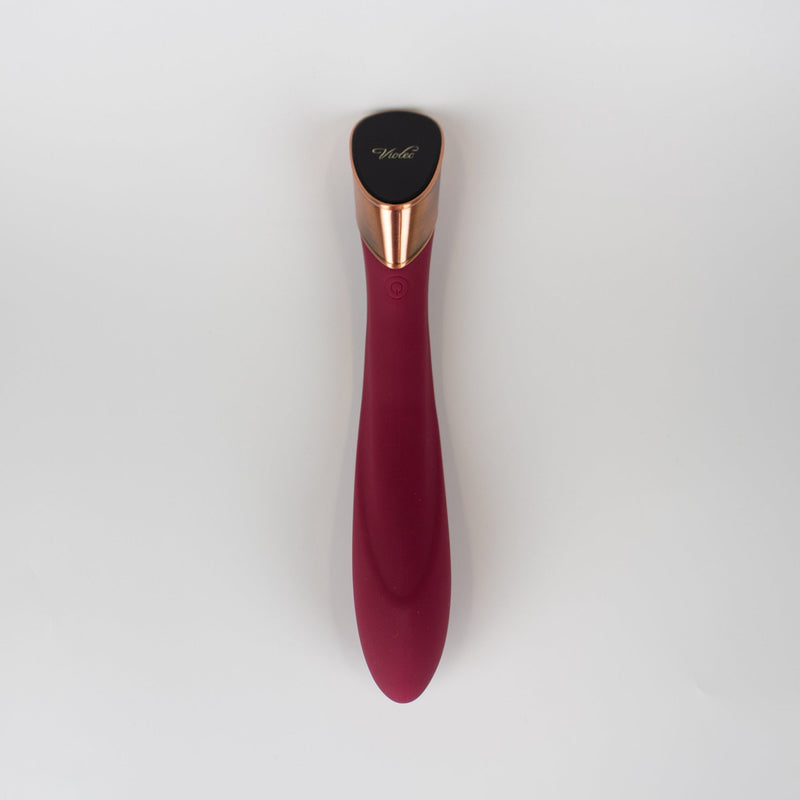 Manto Touch Panel G-Spot Vibrator Wine Red