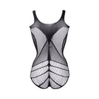Le Desir Contrast Net Teddy Black O/S