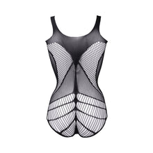 Le Desir Contrast Net Teddy Black O/S