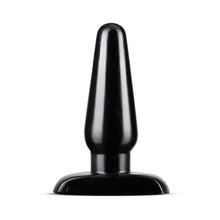 Anal Adventures Basic Anal Plug Medium Black
