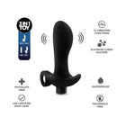 Anal AdventuresÂ Platinum Silicone Rechargeable Vibrating Prostate Massager 01