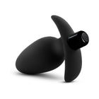 Anal Adventures Platinum Silicone Vibrating Saddle Plug Black