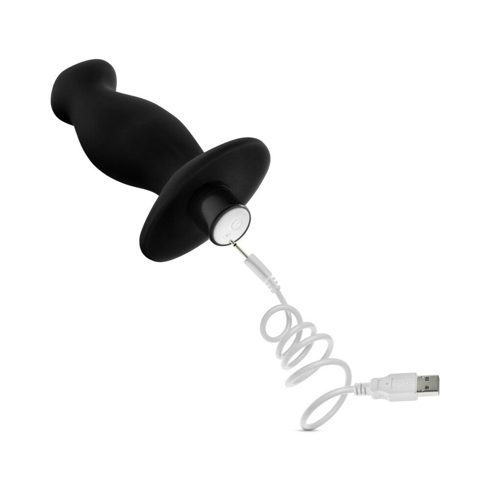 Anal AdventuresÂ Platinum Silicone Rechargeable Vibrating Prostate Massager 02