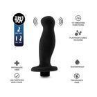 Anal AdventuresÂ Platinum Silicone Rechargeable Vibrating Prostate Massager 02