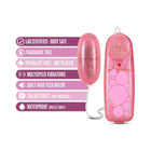 B Yours Glitter Power Bullet Remote-Controlled Egg Vibrator Pink